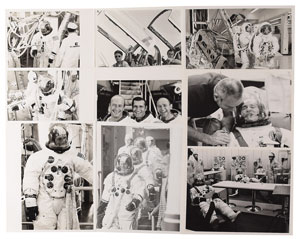 Lot #2010  Apollo 12 Lot of (18) Vintage Original NASA Photographs - Image 2