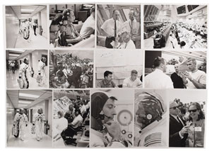 Lot #2004  Apollo 10 Lot of (13) Vintage Original NASA Photographs