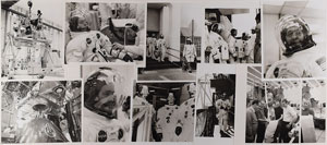 Lot #2037  Apollo 9 Lot of (11) Vintage Original NASA Photographs - Image 1