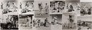 Lot #2026  Apollo 16 Training Lot of (12) Vintage Original NASA Photographs - Image 1