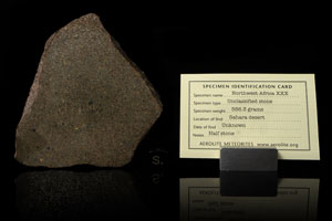 Lot #2133  NWA XXX Sahara Stone Meteorite Half Stone - Image 3
