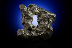 Lot #2116  Campo del Cielo Iron Meteorite Individual with Natural Hole - Image 2