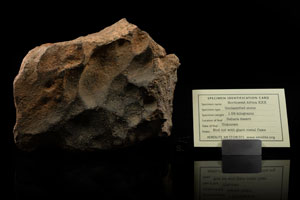 Lot #2132  NWA XXX Sahara Stone Meteorite End Cut - Image 2