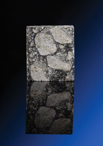 Lot #2142  NWA 5000 Lunar Meteorite Part Slice ('Mini Monolith') - Image 1