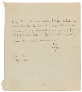 Lot #295 Louis  Bonaparte - Image 1