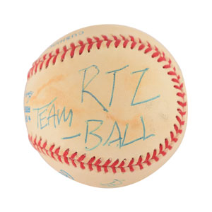 Lot #738  Boston: Sib Hashian's RTZ Signed Baseball - Image 5