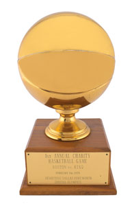Lot #723  Boston: Sib Hashian's Basketball Award - Image 1