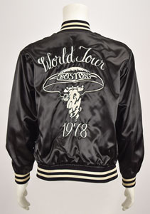 Lot #718  Boston: Sib Hashian's 1978 World Tour Jacket - Image 1