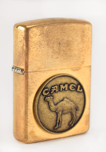 Lot #726  Boston: Sib Hashian's Camel Zippo Lighter - Image 1