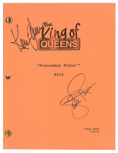 Lot #7489 Kevin James and Leah Remini