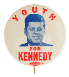 Lot #45 John F. Kennedy 1960 'Youth for Kennedy'