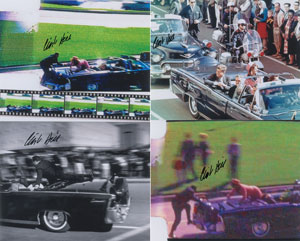 Lot #71  Kennedy Assassination: Clint Hill Signed Photographs - Image 1