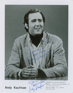 Lot #977 Andy Kaufman - Image 1