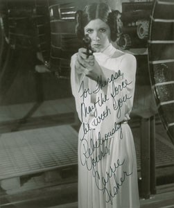 Lot #1029  Star Wars: Carrie Fisher - Image 1
