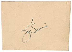 Lot #1116 Joe Louis