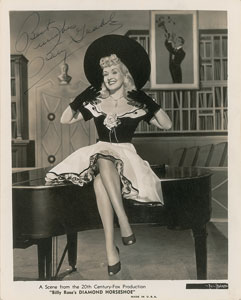 Lot #959 Betty Grable