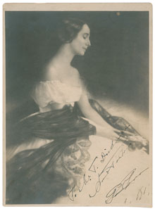 Lot #1013 Anna Pavlova - Image 1