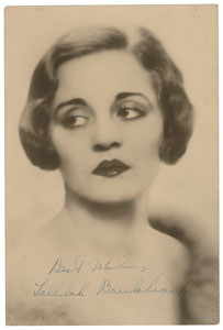 Lot #910 Tallulah Bankhead - Image 1