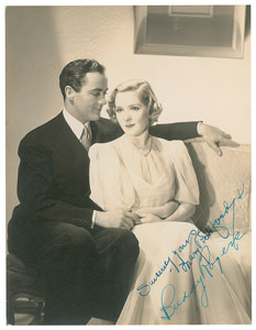 Lot #1016 Mary Pickford and Buddy Rogers - Image 1