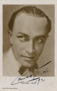 Lot #1043 Conrad Veidt - Image 1