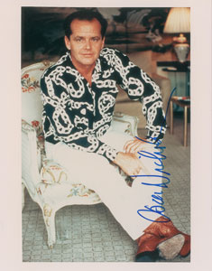 Lot #1005 Jack Nicholson