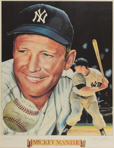 Lot #1118 Mickey Mantle