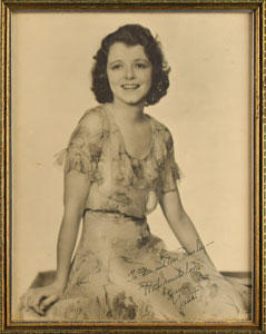 Lot #956 Janet Gaynor - Image 1