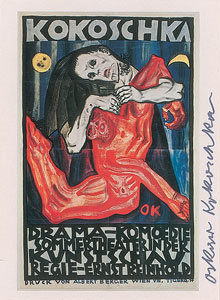 Lot #577 Oskar Kokoschka - Image 1