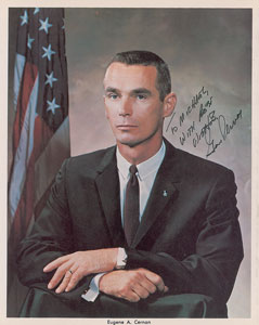 Lot #494 Gene Cernan - Image 1