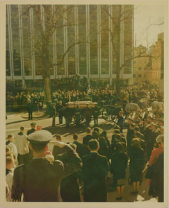 Lot #40 Cecil Stoughton's John F. Kennedy Funeral Photo Album - Image 11