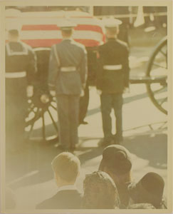 Lot #40 Cecil Stoughton's John F. Kennedy Funeral Photo Album - Image 13