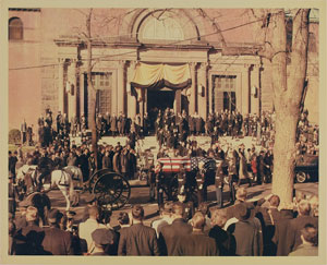 Lot #40 Cecil Stoughton's John F. Kennedy Funeral Photo Album - Image 17