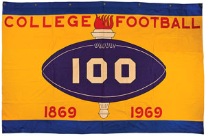 Lot #1089  College Football Centennial - Image 1
