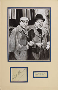 Lot #1027  Sherlock Holmes: Rathbone and Bruce