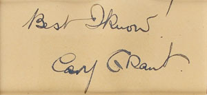 Lot #961 Cary Grant - Image 2