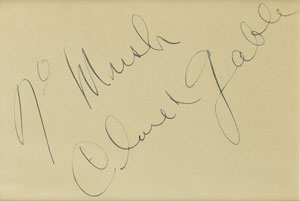 Lot #955 Clark Gable - Image 2