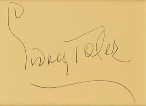 Lot #1042 Sidney Toler - Image 2