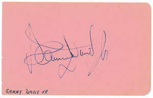 Lot #942 Sammy Davis, Jr - Image 1