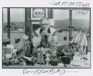 Lot #685  Science Fiction: Ray Bradbury and Arthur C. Clark - Image 1