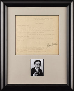 Lot #887 Harry Houdini - Image 1