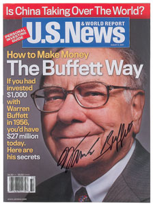 Lot #298 Warren Buffett - Image 1
