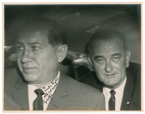 Lot #176 Lyndon B. Johnson - Image 1