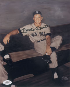 Lot #1119 Mickey Mantle