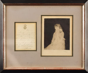 Lot #923 Sarah Bernhardt - Image 1