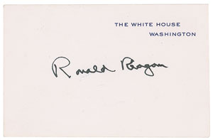 Lot #193 Ronald Reagan