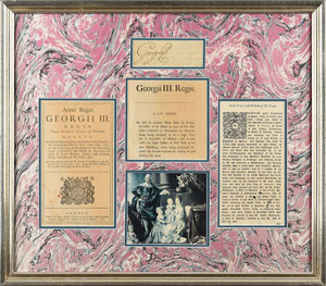 Lot #265  King George III - Image 1