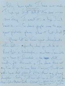 Lot #2 Jacqueline Kennedy Autograph Letter Signed - Image 2