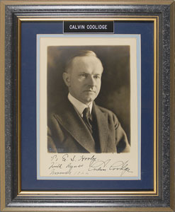 Lot #117 Calvin Coolidge - Image 2
