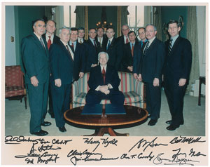 Lot #133 Bill Clinton Impeachment Committee - Image 1