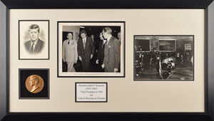 Lot #21 John F. Kennedy Signed Photograph